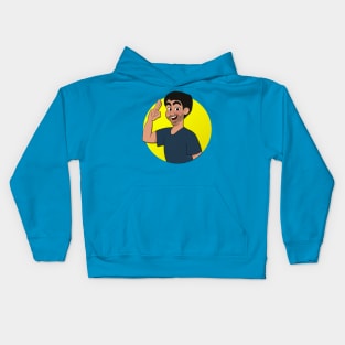 Dave Lee Down Under Logo - Textless Kids Hoodie